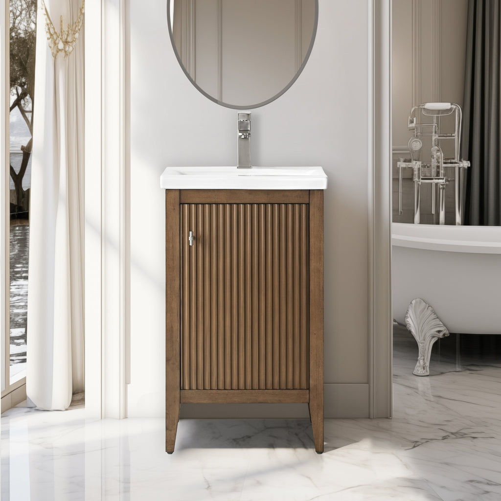 Linear Walnut / Brushed Nickel 