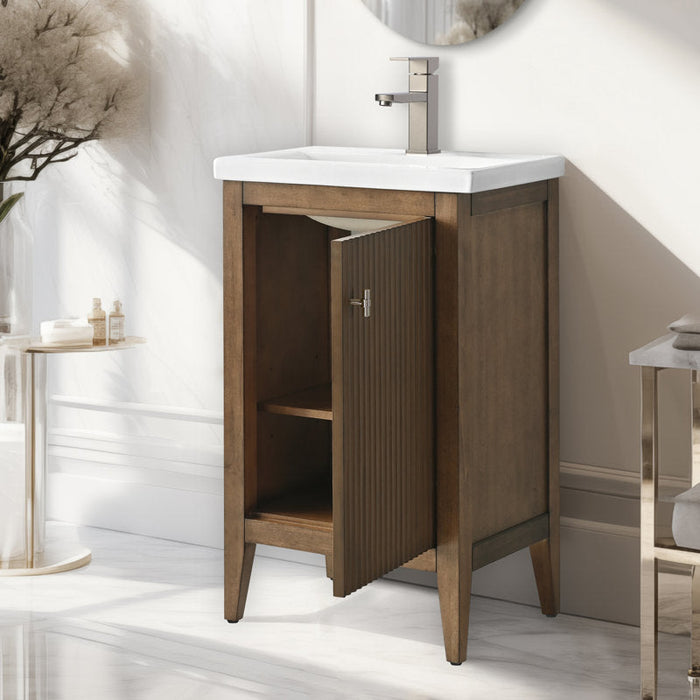 Linear Walnut / Brushed Nickel 