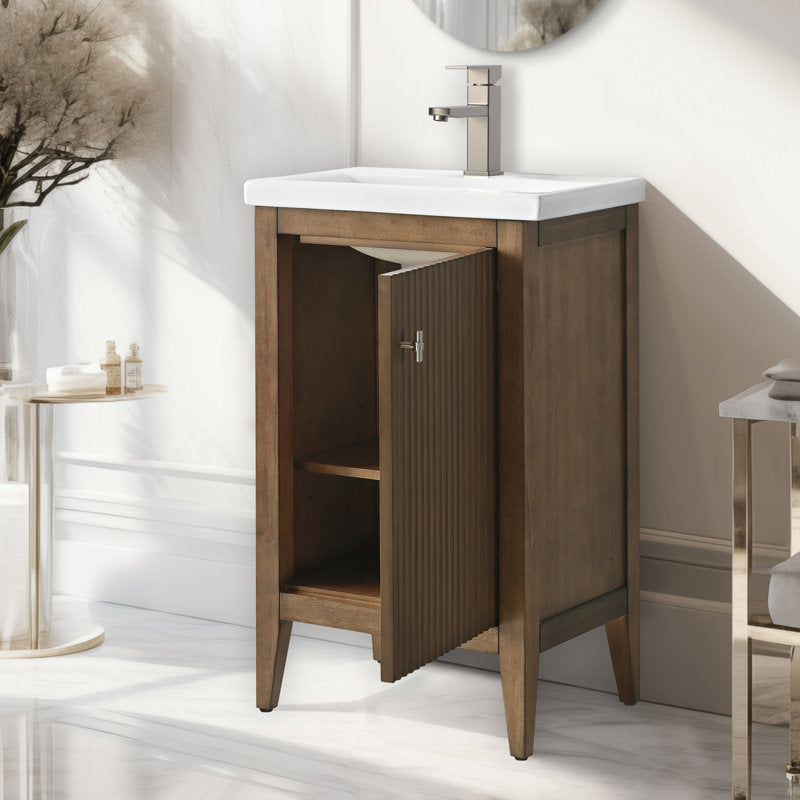 Linear Walnut / Brushed Nickel 