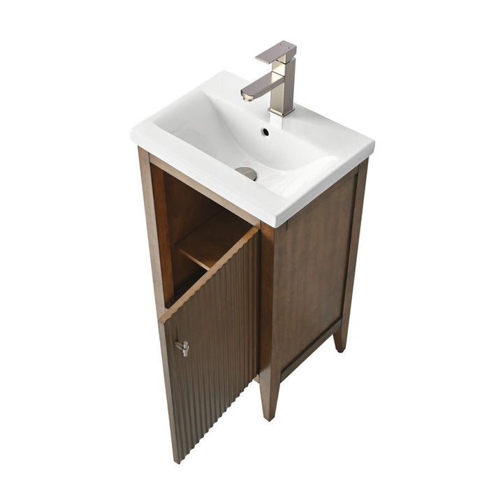 Linear Walnut / Brushed Nickel 