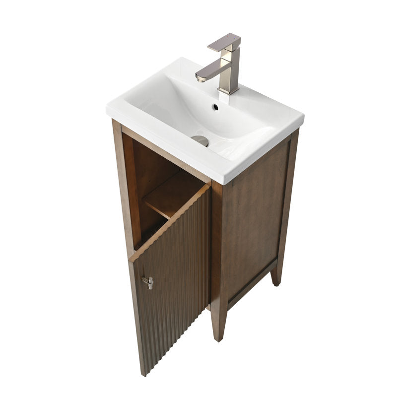 Linear Walnut / Brushed Nickel 