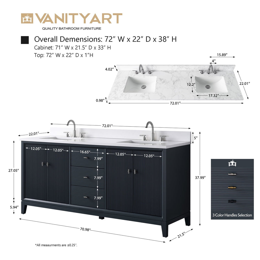 Linear Vintage Spruce Blue / Matte Black