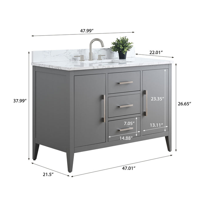 Cashmere Gray / Brushed Nickel