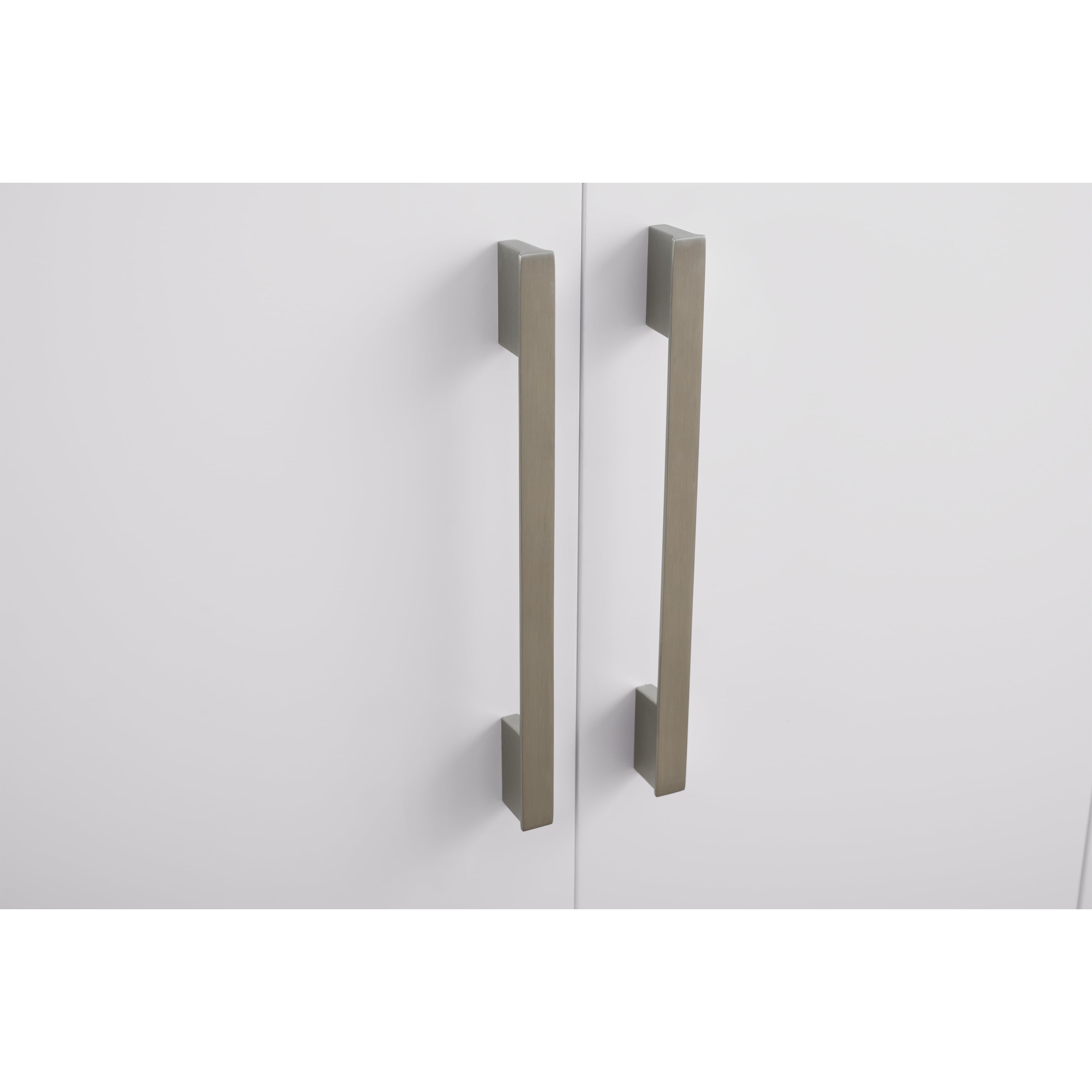 White / Brushed Nickel