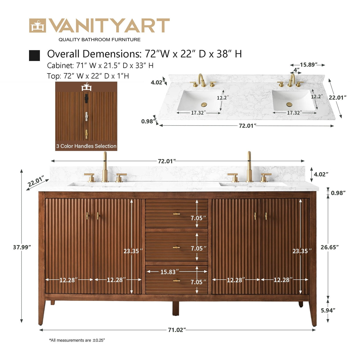 Linear Walnut / Matte Black