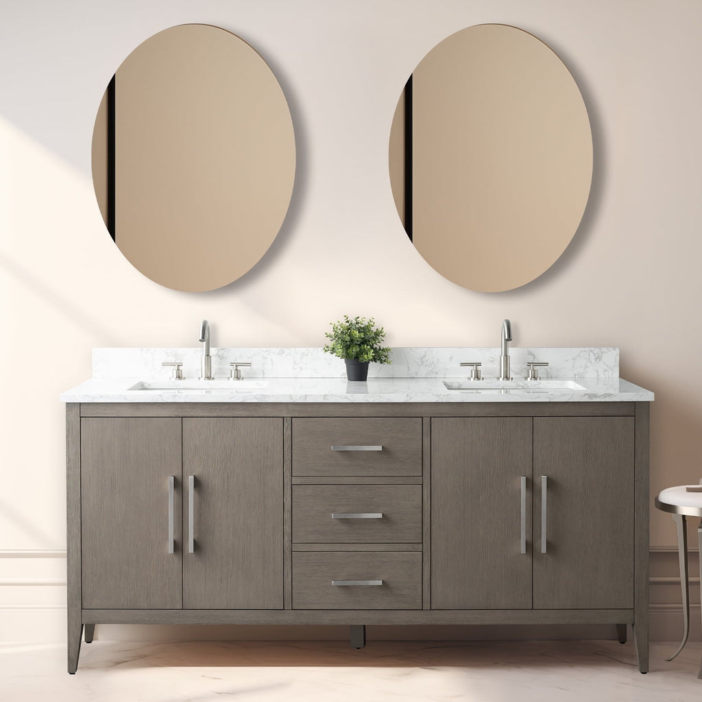 Driftwood Gray / Brushed Nickel