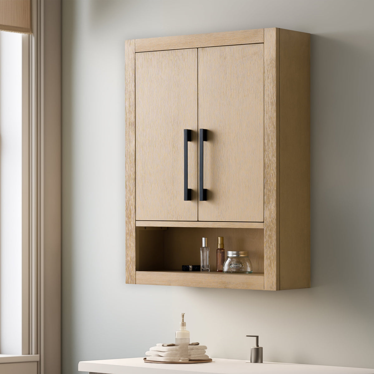 Natural Oak / Matte Black