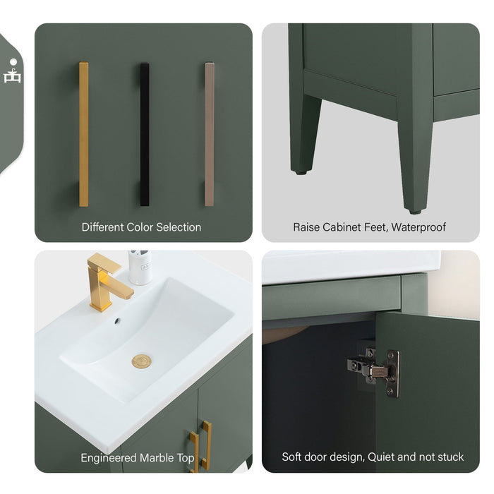 Vintage Green / Matte Black