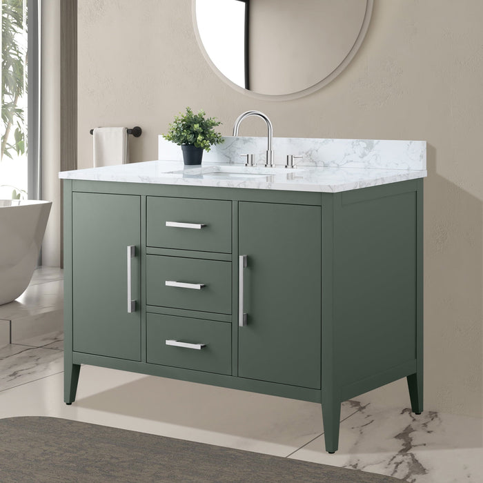 Vintage Green / Brushed Nickel