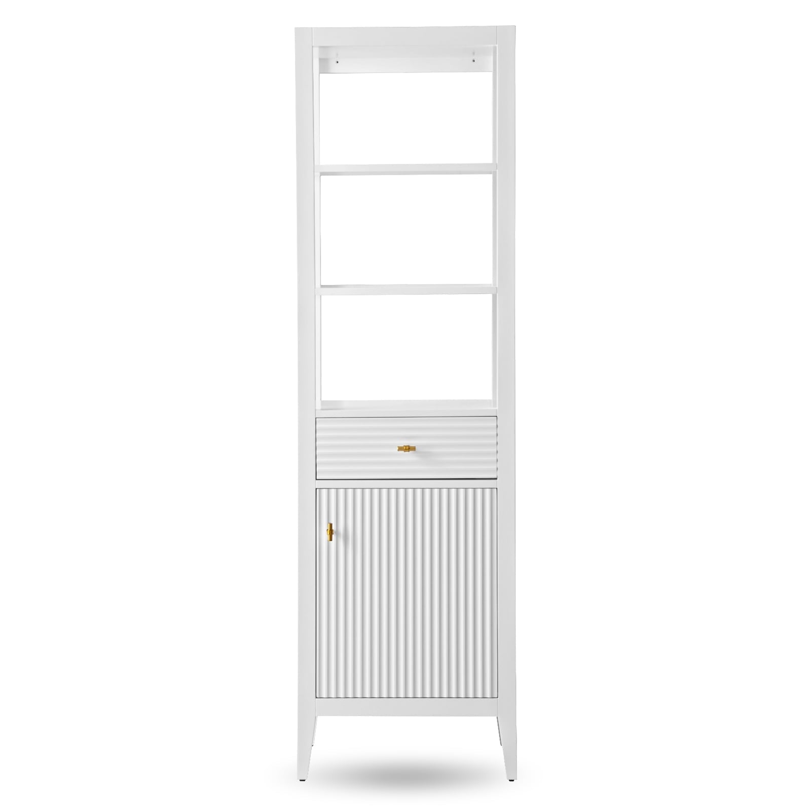 Linear White / Golden Brushed