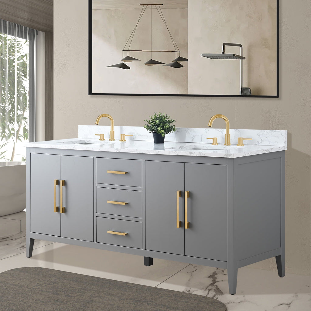 Cashmere Gray / Golden Brushed