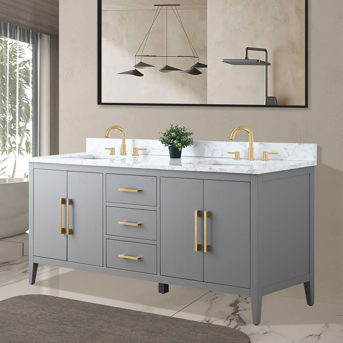 Cashmere Gray / Golden Brushed