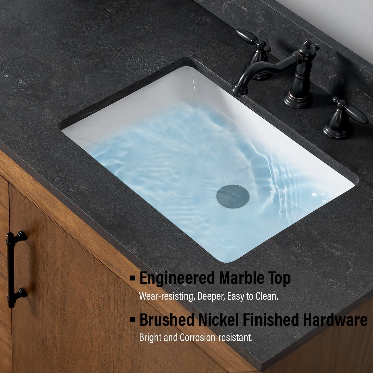 Tan / Black Limestone