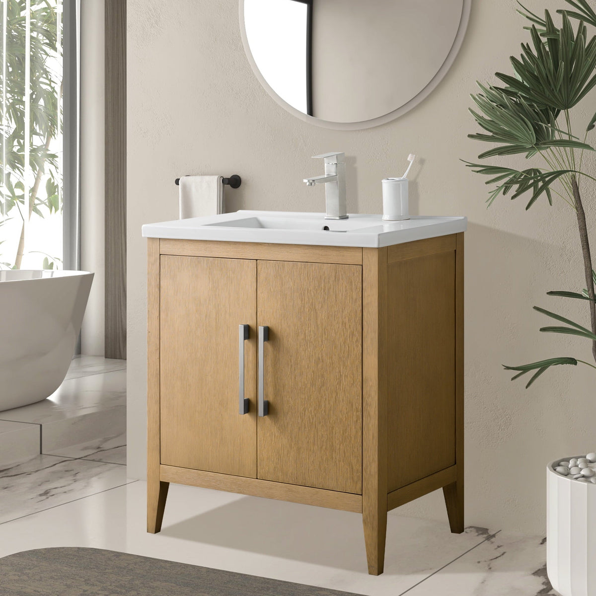 Natural Oak / Brushed Nickel