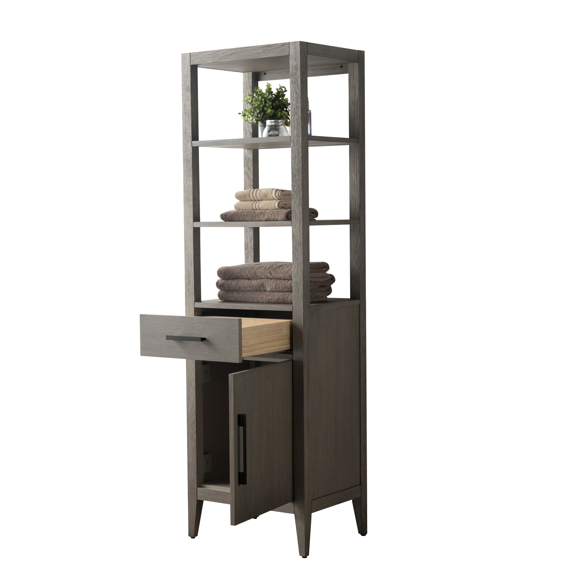 Driftwood Gray / Matte Black