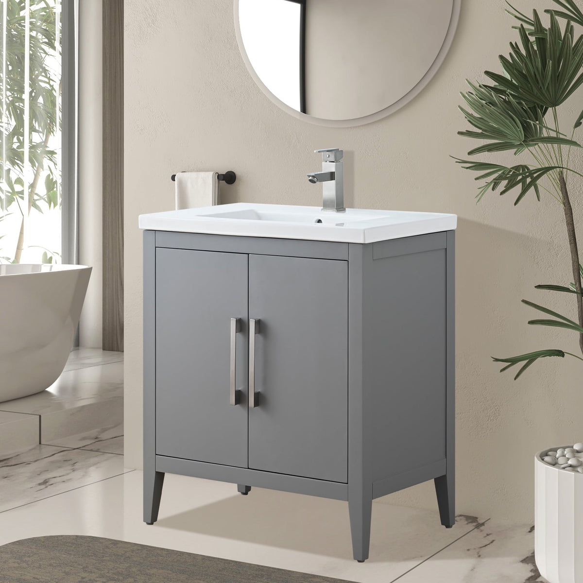 Cashmere Gray / Brushed Nickel