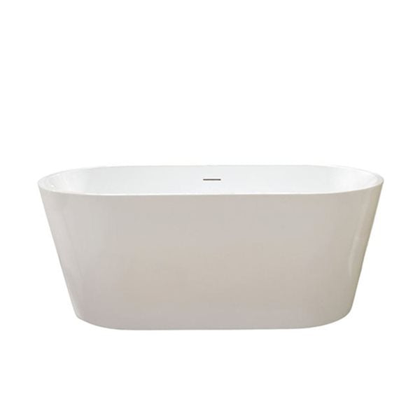 White / Integrated Overflow