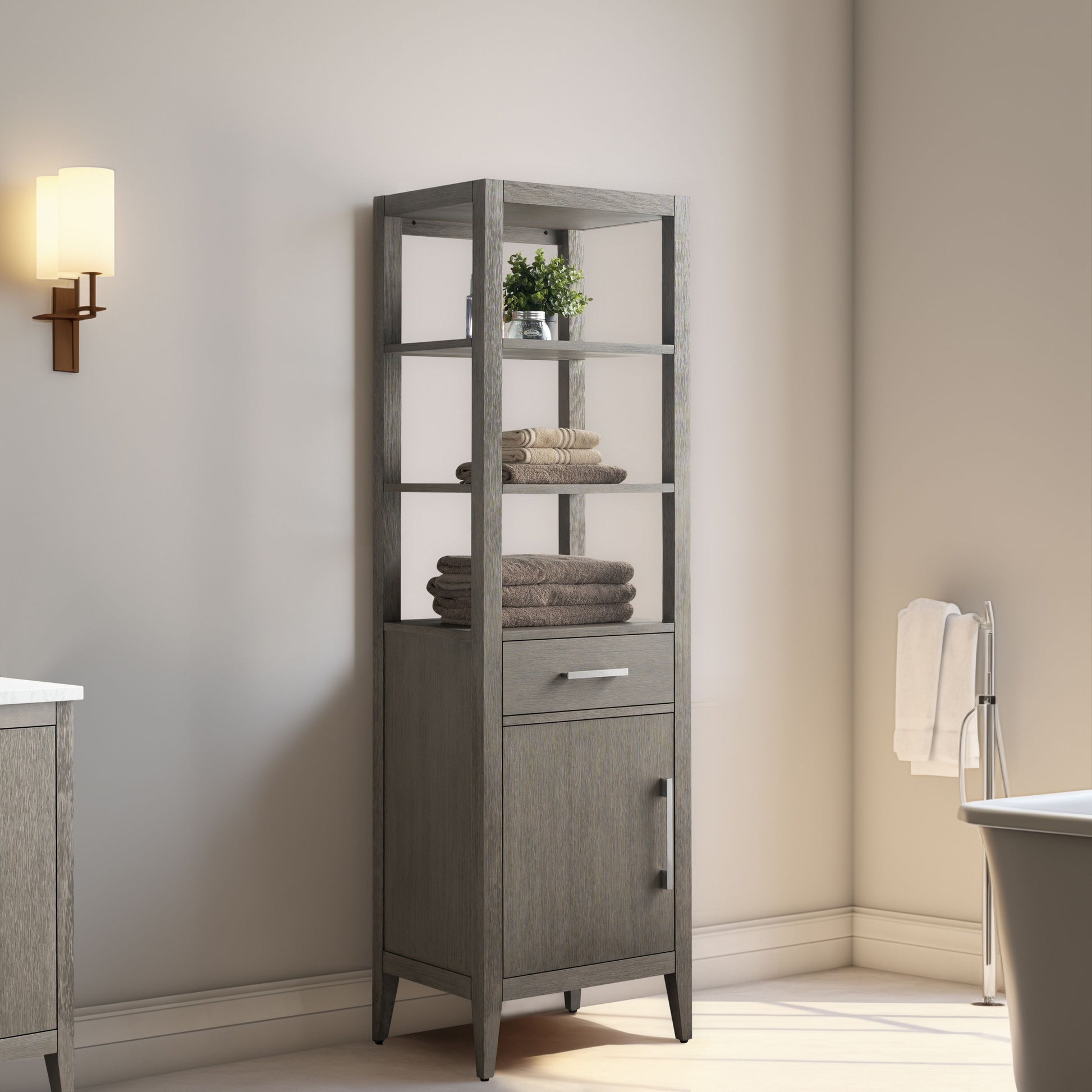 Driftwood Gray / Brushed Nickel