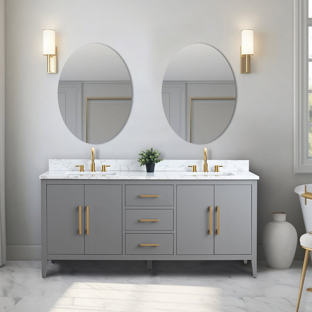 Cashmere Gray / Golden Brushed