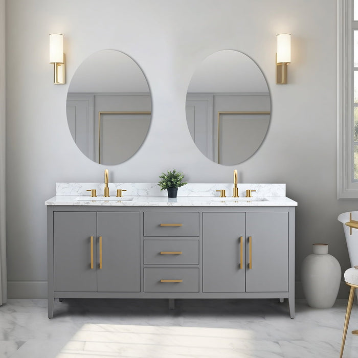 Cashmere Gray / Golden Brushed