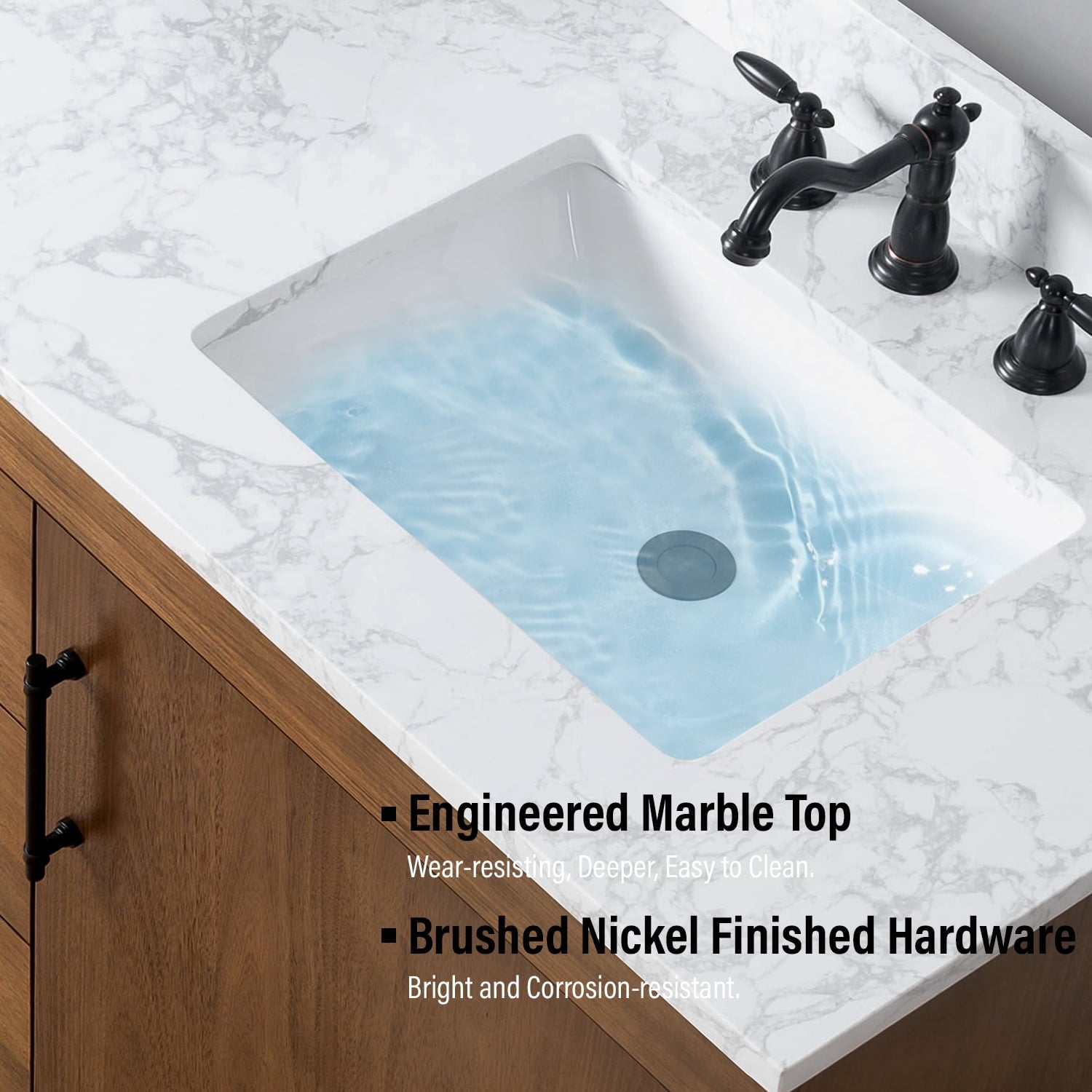 Tan / Engineered Marble