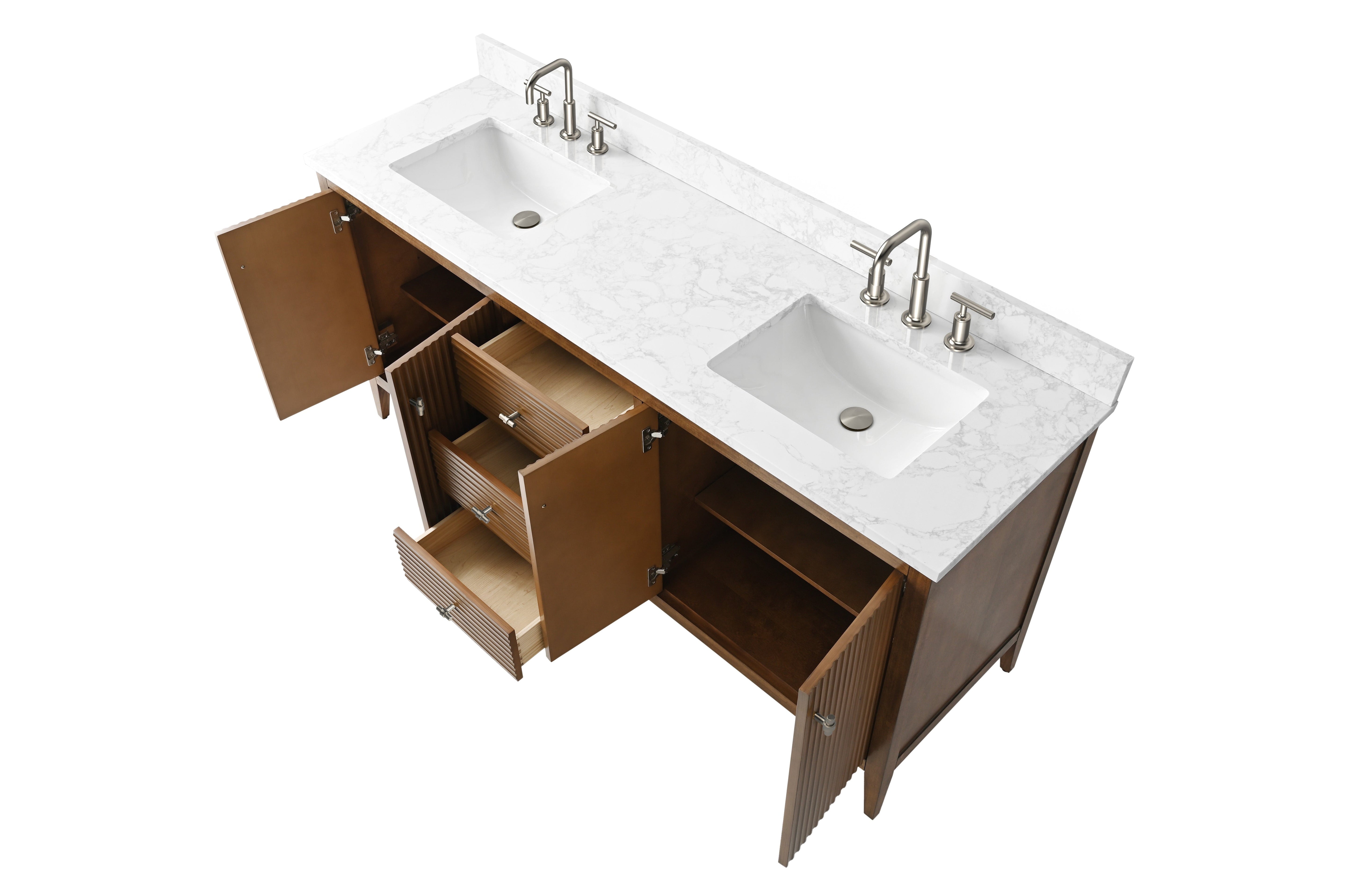 Linear Walnut / Matte Black