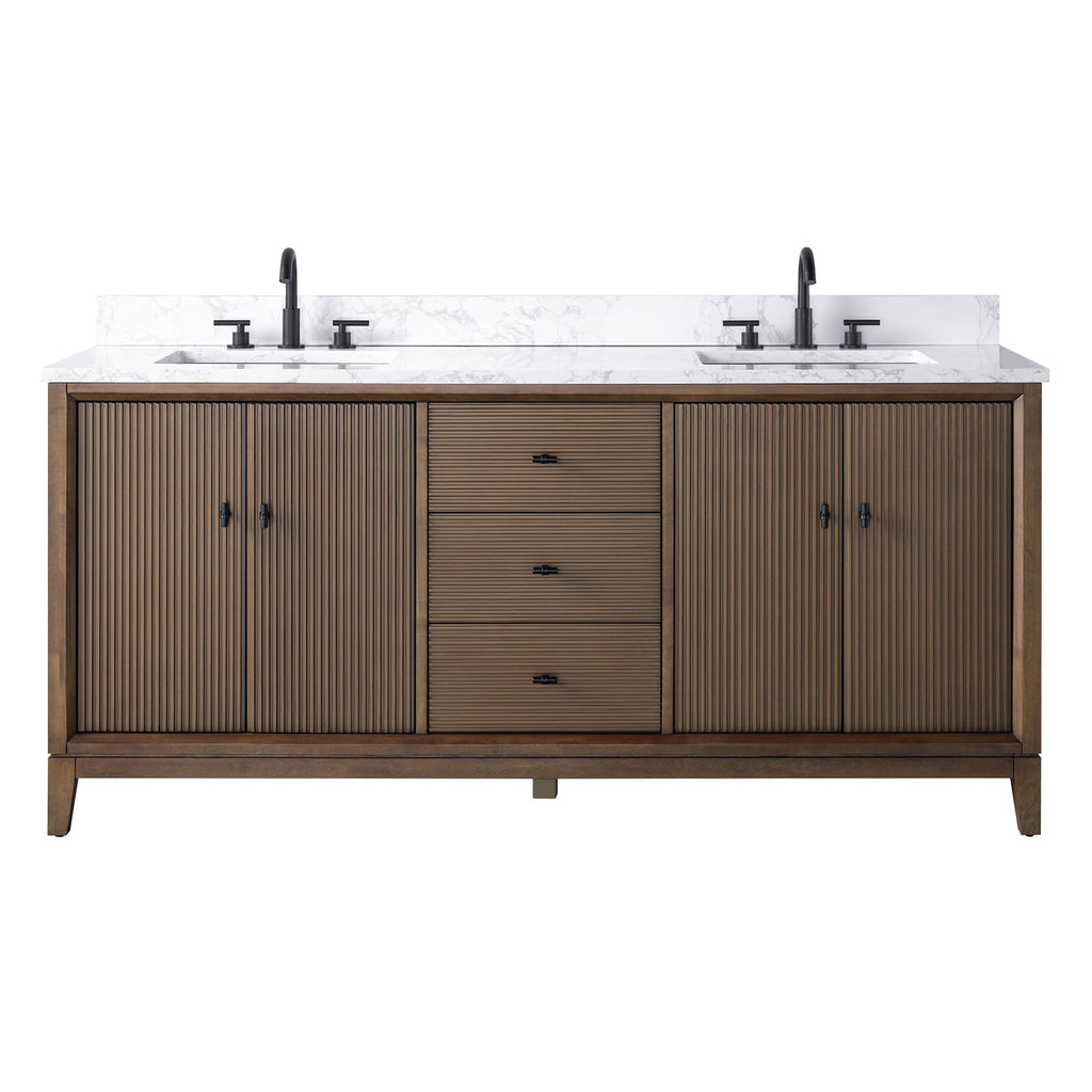 Linear Walnut / Matte Black