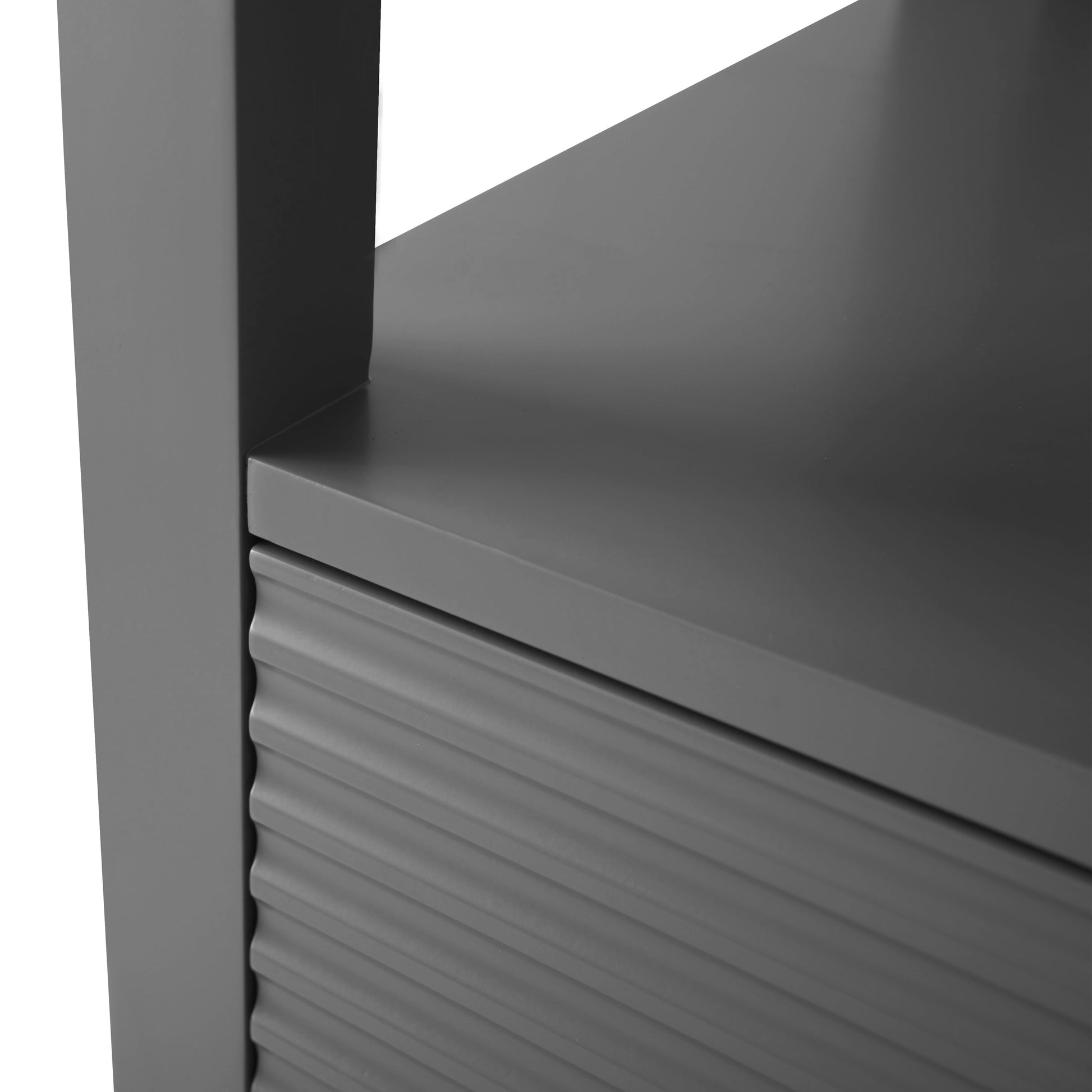 Linear Cashmere Gray / Matte Black