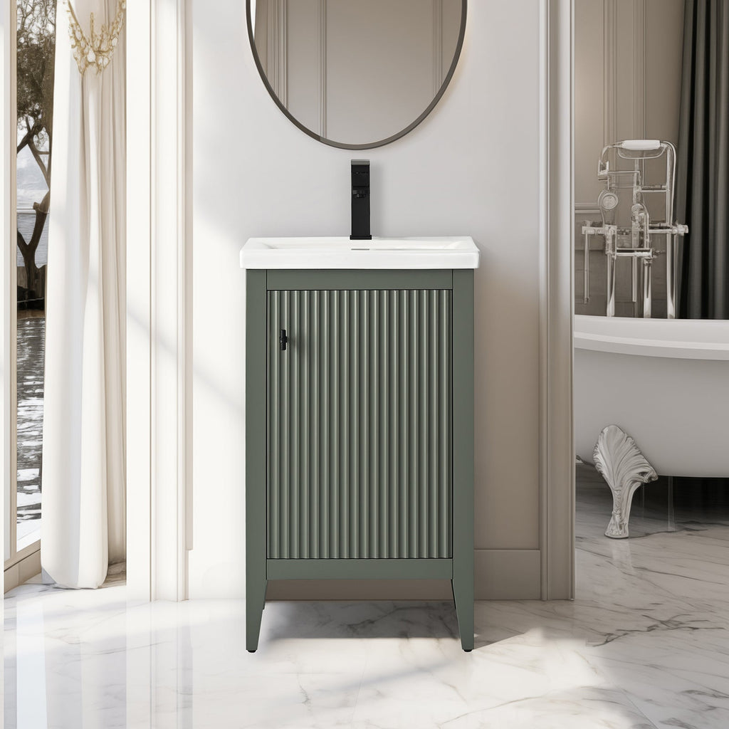 Linear Vintage Green / Matte Black