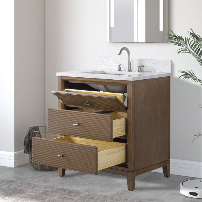 Linear Walnut / Brushed Nickel