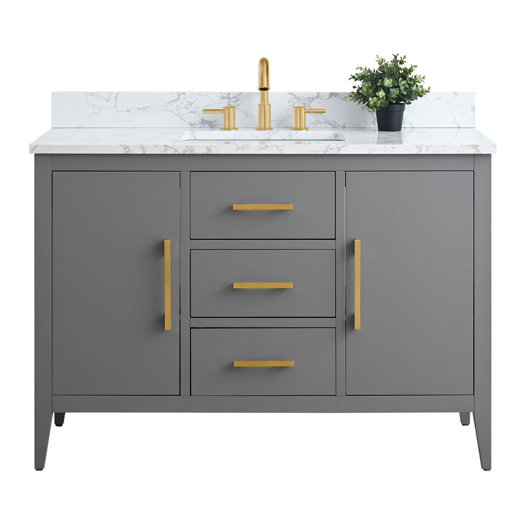 Cashmere Gray / Golden Brushed