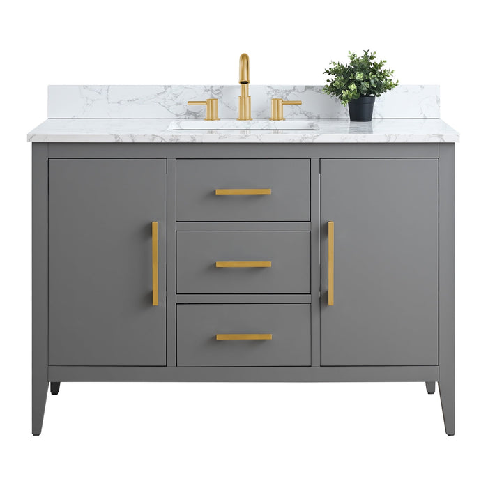 Cashmere Gray / Golden Brushed