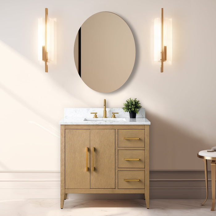Natural Oak / Golden Brushed