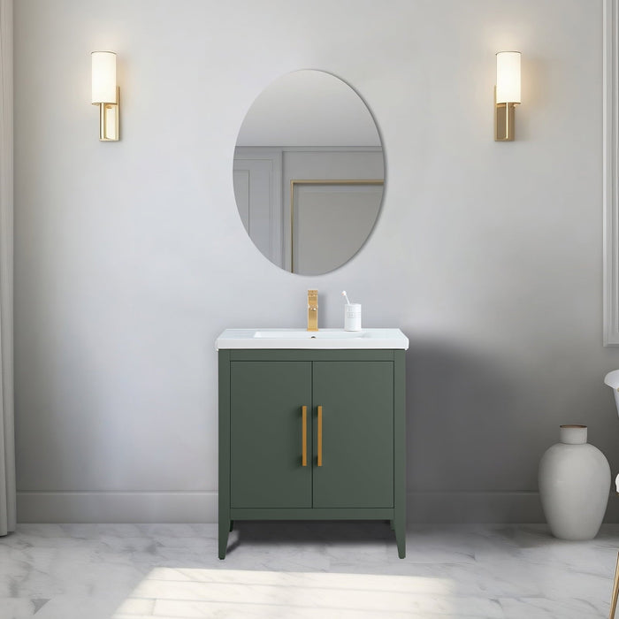 Vintage Green / Golden Brushed