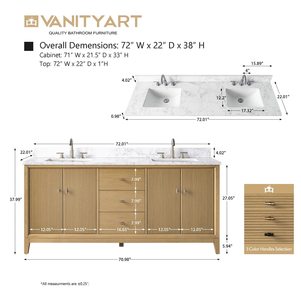 Linear Natural Oak / Brushed Nickel