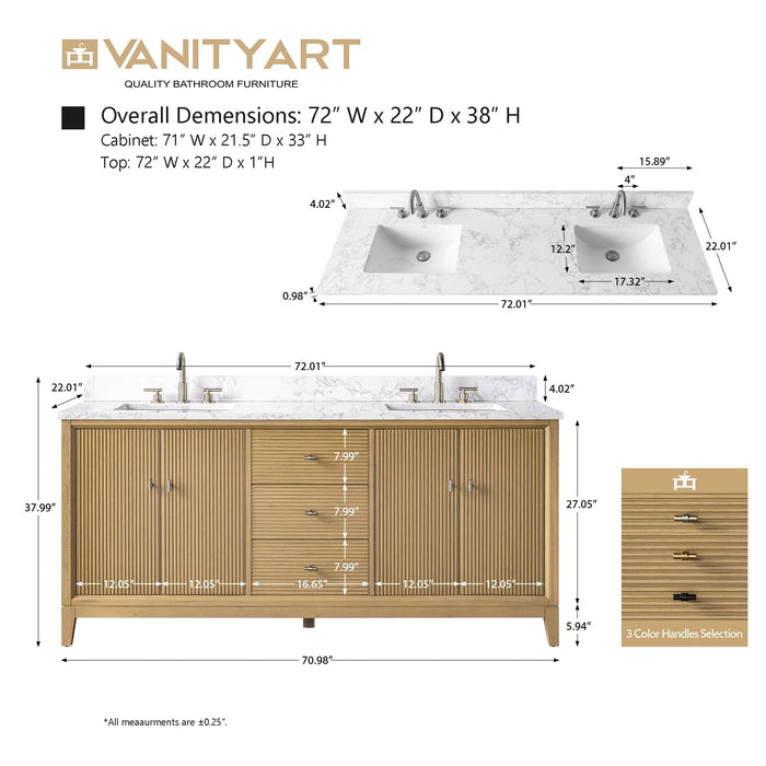 Linear Natural Oak / Brushed Nickel