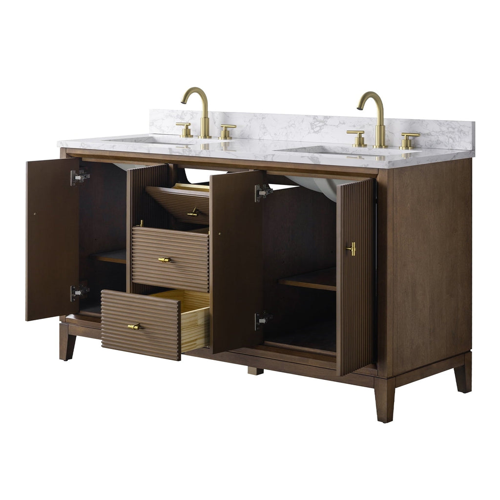 Linear Walnut / Golden Brushed