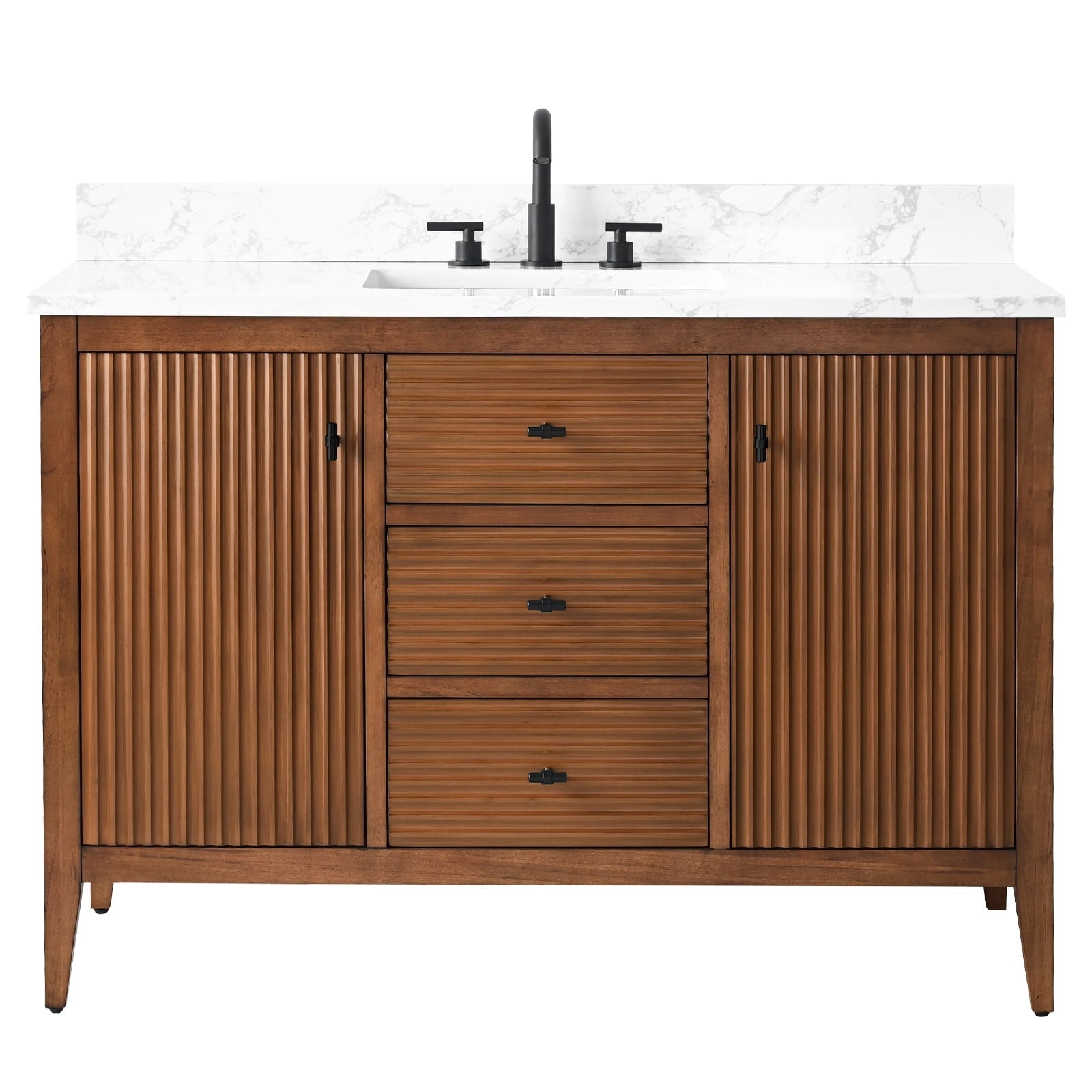 Linear Walnut / Matte Black