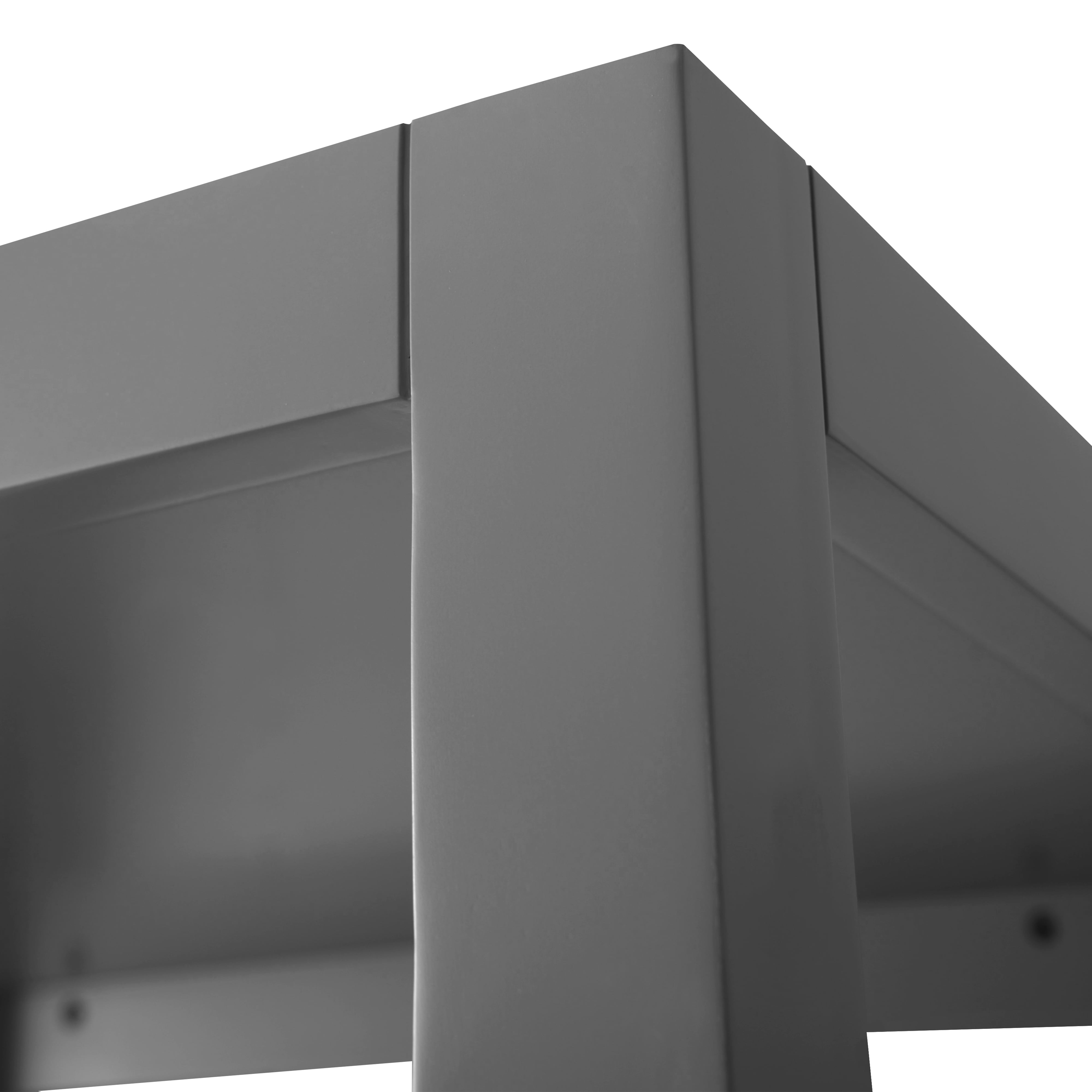 Linear Cashmere Gray / Matte Black