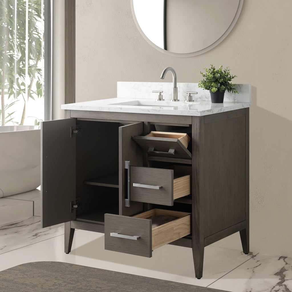 Driftwood Gray / Brushed Nickel
