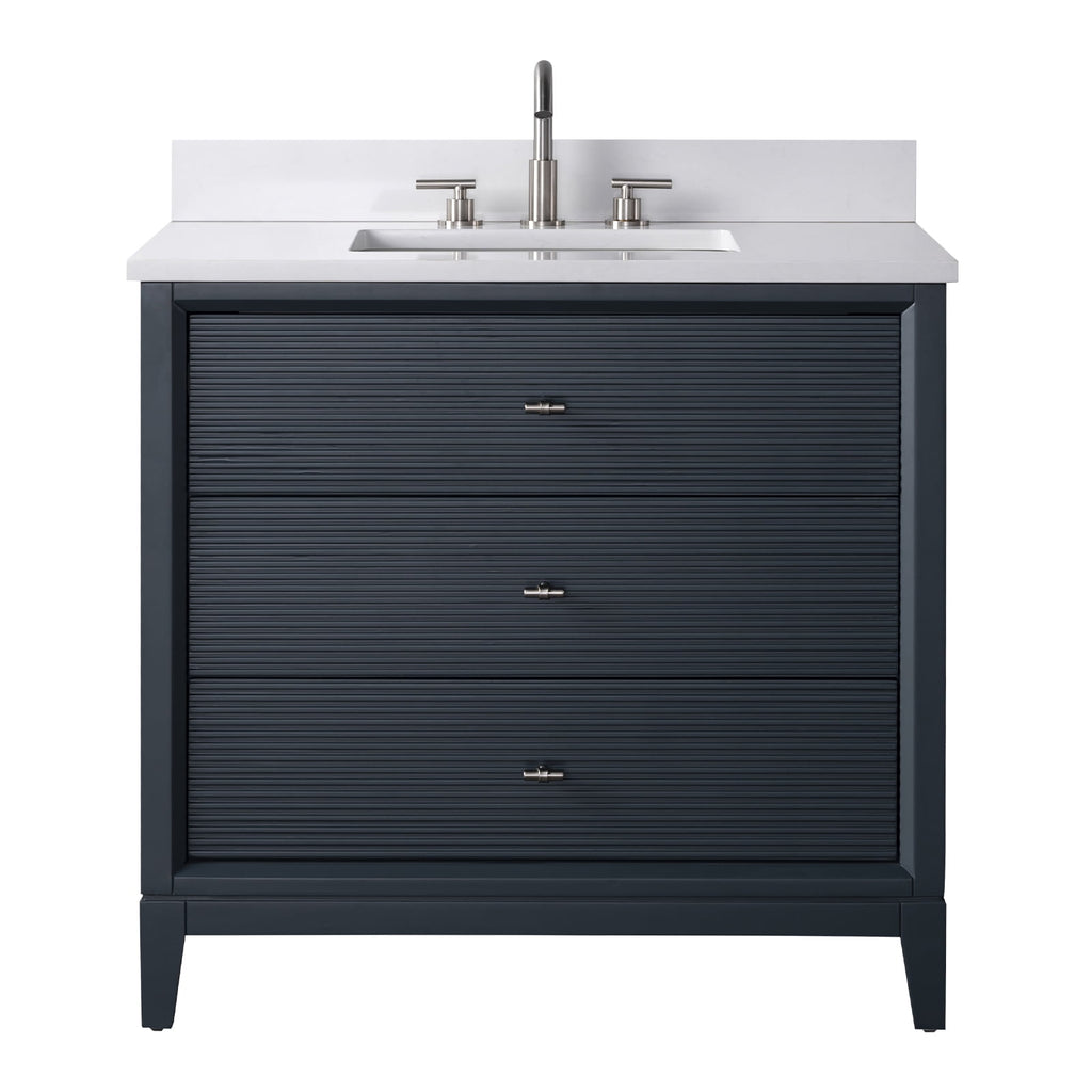 Linear Vintage Spruce Blue / Brushed Nickel