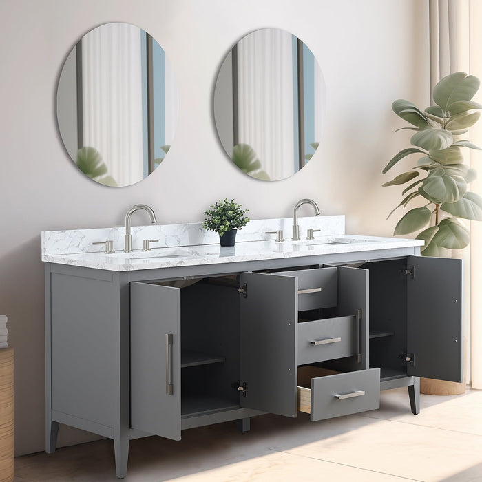 Cashmere Gray / Brushed Nickel