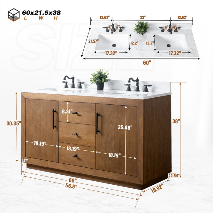 Tan / Engineered Marble