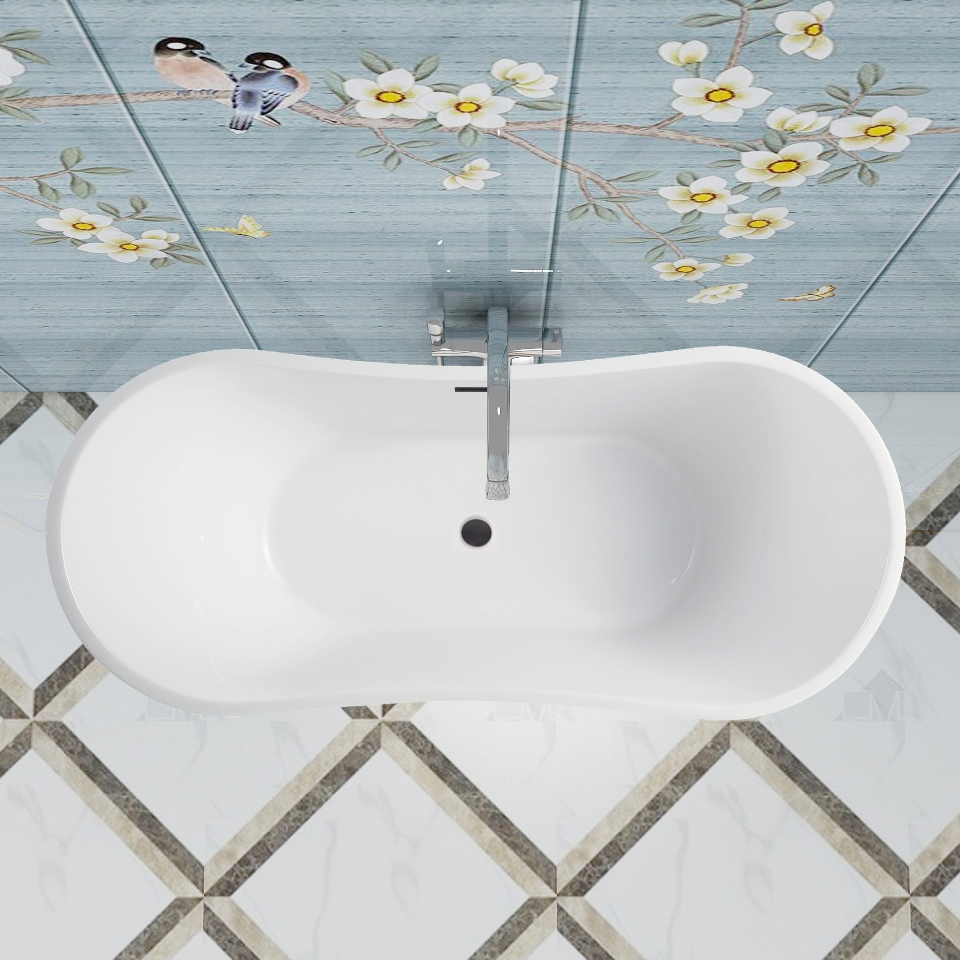 White / Oil Rubbed Bronze