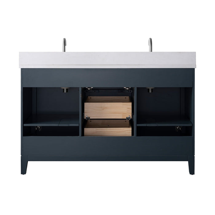 Linear Vintage Spruce Blue / Brushed Nickel