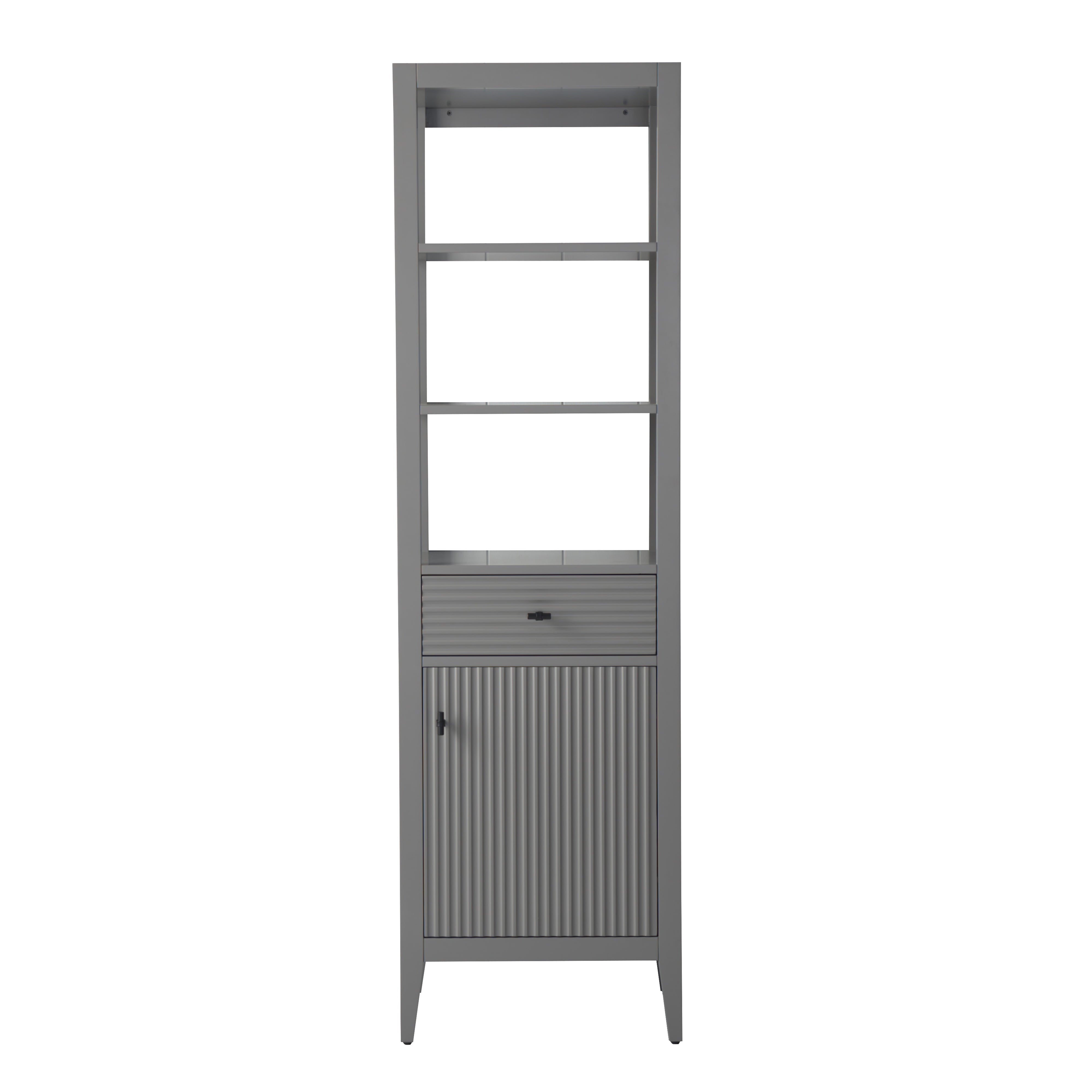 Linear Cashmere Gray / Matte Black