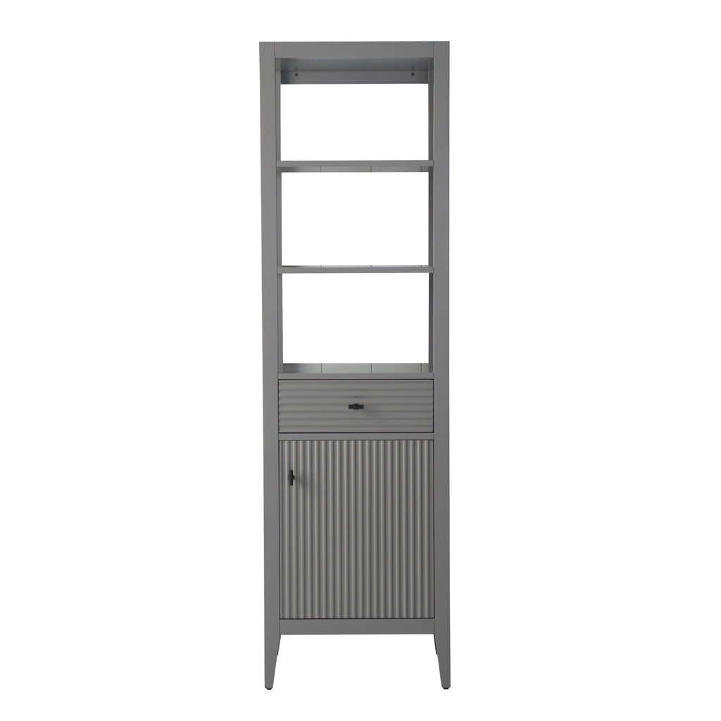 Linear Cashmere Gray / Matte Black
