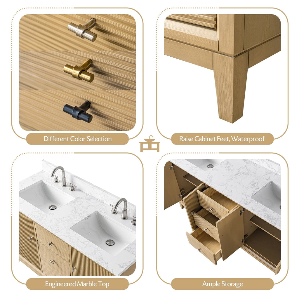 Linear Natural Oak / Matte Black