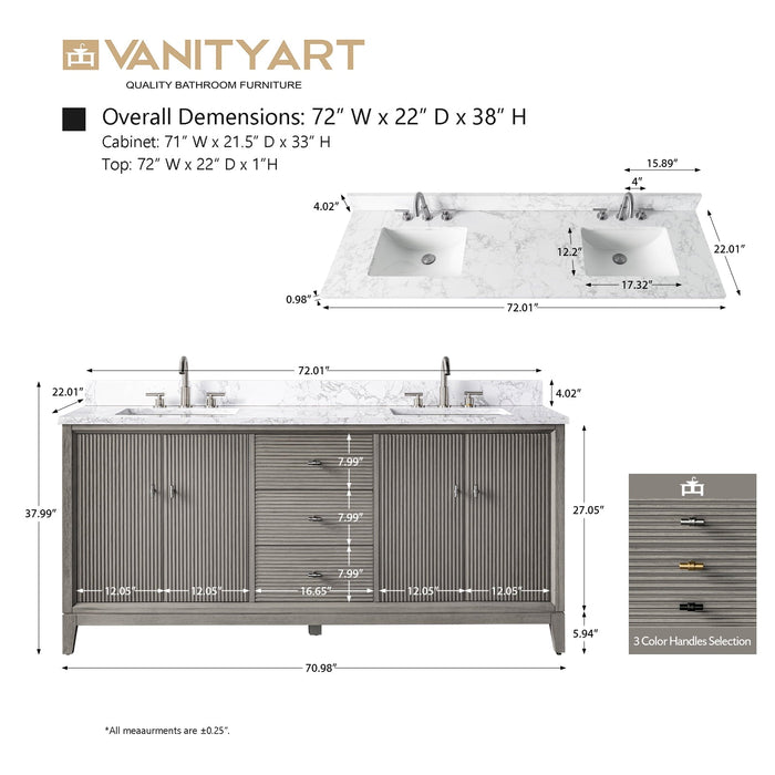Linear Driftwood Gray / Brushed Nickel