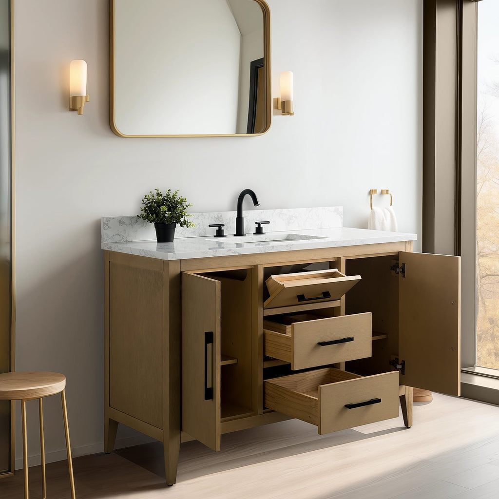 Natural Oak / Matte Black